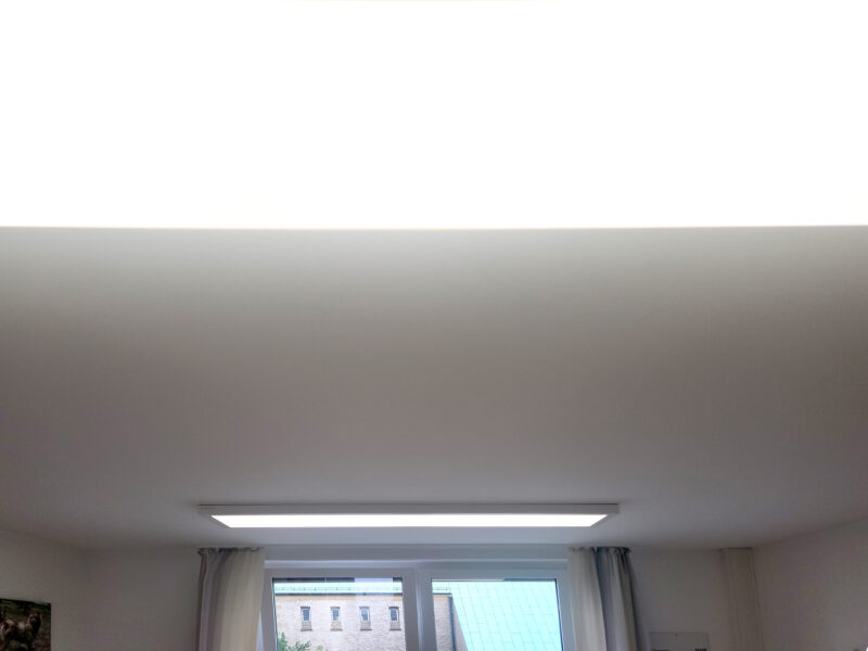 Umrüstung der Beleuchtung auf energieeffiziente LED-Technik im Landeskirchenamt in Bielefeld